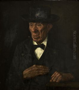 Alsatian Peasant by Gustave Stoskopf