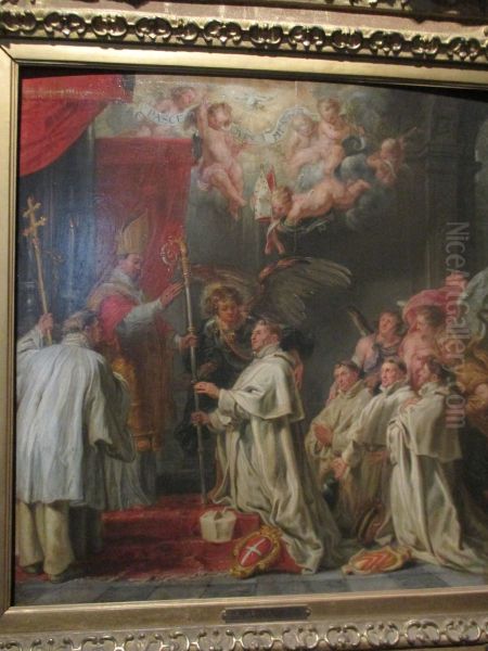 La Consecration du bienheureux Waltman par saint Norbert - view 1