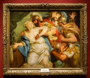 Tod der Lukretia by Johann Zoffany