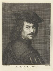Portrait of Frans Hals (1582-1666) by Sir Anthony Van Dyck