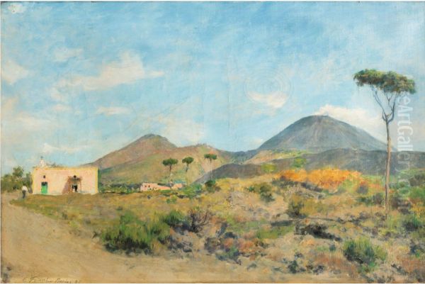 Le mont Vesuve - view 1
