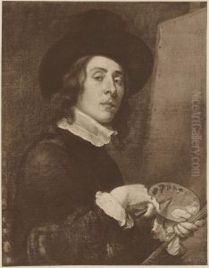 Portrait of Frans Hals by Sir Anthony Van Dyck