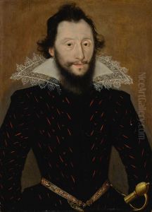 Portrait of a Gentleman by Hieronimo Custodis