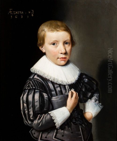 Portrait of a Boy aged 7 3/4 - view 1