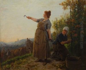 Les Vendanges by Frederic-Theodore Lix