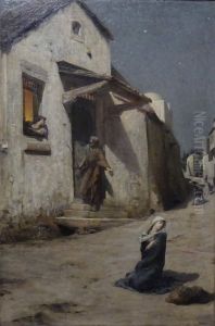 L'Arrivee a Bethleem by Luc-Olivier Merson