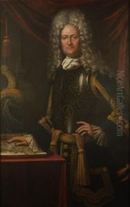 Ritratto Del Conte Wierich Von Daun, Comandante Della Piazza Di Torino Nel 1706 by Maria Giovanna Battista Buzzana Clementi