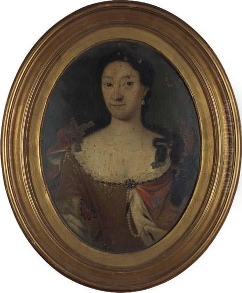Portrait Anne-marie D'orleans, Queen Of Sardinia (1666-1728) - view 1