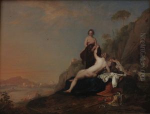Le chatiment de Callisto by Bartholomeus Breenbergh