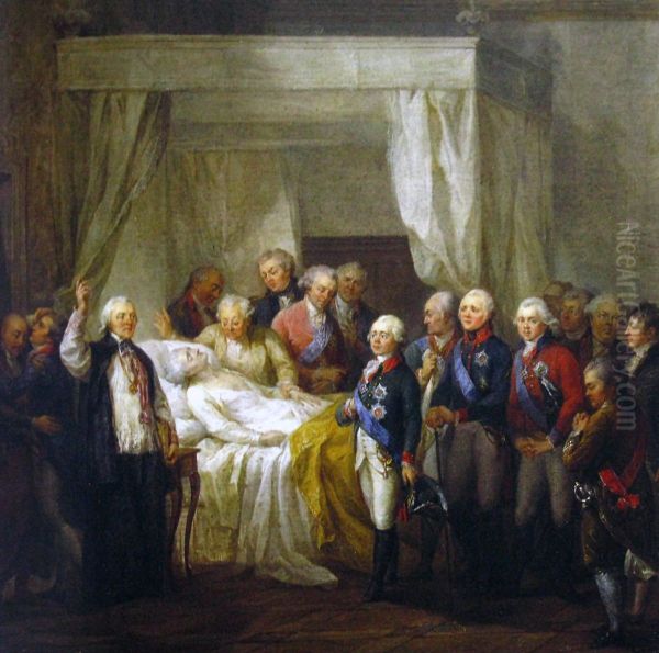 Death of Stanislaw August Poniatowski - view 1