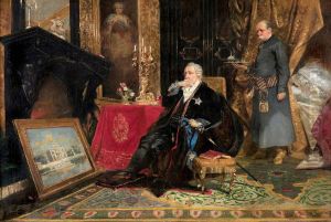 King Stanislaw August Poniatowski in St. Petersburg