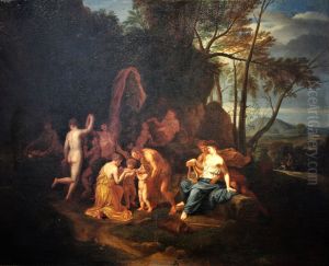 Enfance de Bacchus by Louis De Boullogne