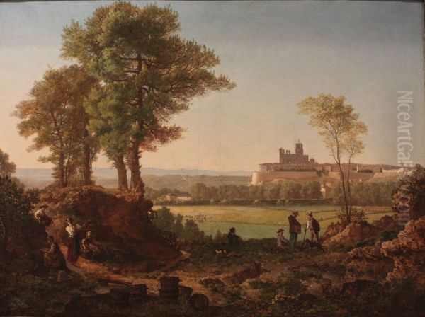 Vue de Beziers - view 1