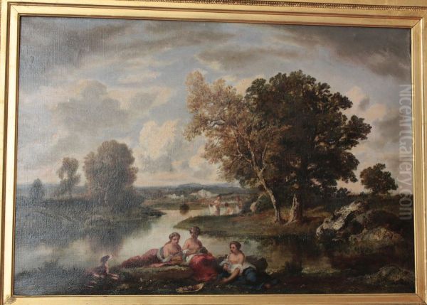 Paysage aux baigneuses - view 1