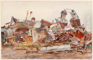 Wrecked Sugar Refinery by John Singer Sargent