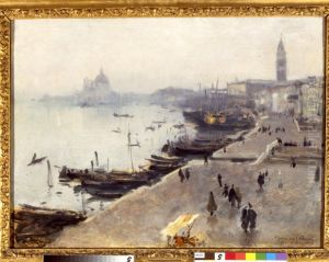 Venedig i gravader by John Singer Sargent