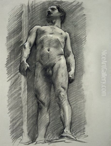 Standing Male Nude - view 1