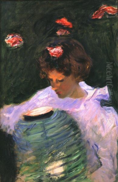 Studie for 'Nejlika, lilja, lilja, ros' - view 1