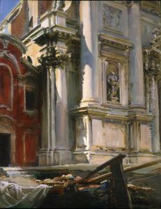 Horn av kyrkan San Stae, Venedig by John Singer Sargent