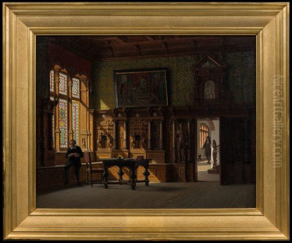 The City Hall in Lubeck. Interior - view 1