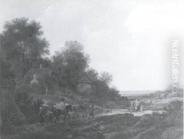 Landskap med figurer - view 1