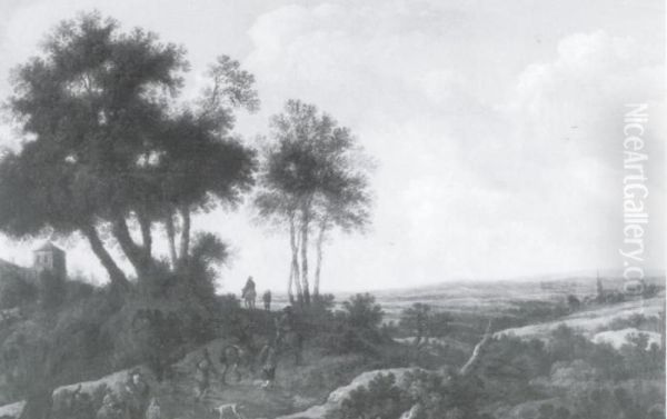 Landscape with Riders - view 1