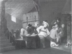Rokande soldater by Anthonie Palamedesz.