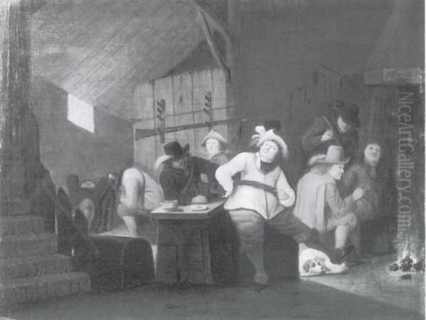 Soldiers Smoking - view 1
