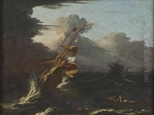 Ships in a Gale - view 1