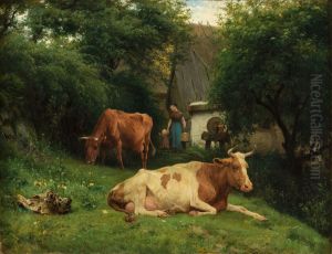 Cows by Otto Bache
