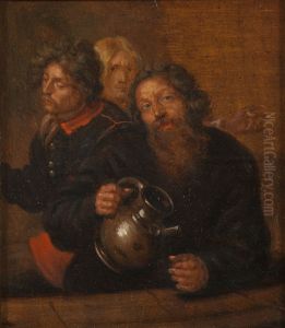The Well-Master at Medevi and His Sons by David Klocker Ehrenstrahl