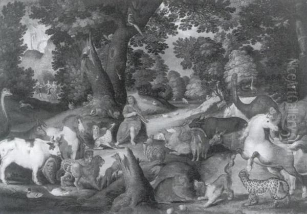 Orpheus Charming the Beasts - view 1