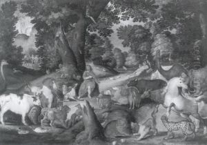 Orpheus Charming the Beasts by Roelant Savery