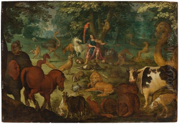 Orpheus Charming the Beasts - view 1