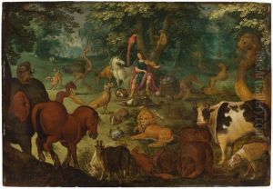Orpheus Charming the Beasts by Roelant Savery