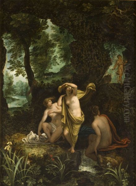 Landscape with Diana and Acteon - view 1