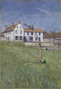 The Laurent Boarding House, Grez-sur-Loing by Elias Erdtman