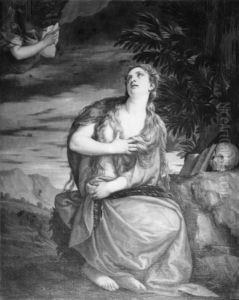 Den botfardiga Magdalena by Paolo Veronese (Caliari)