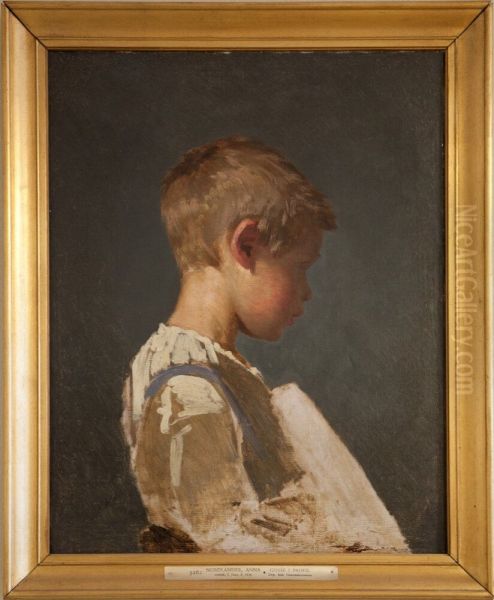 Side-Face Portrait of a Boy - view 1