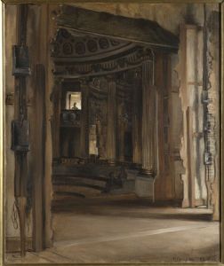 The Theatre at Gripsholm by Gustaf Cederstrom