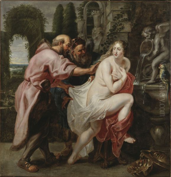 Susanna and the Elders - view 1