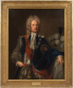 Charles Mordaunt (1658-1735), 3:e earl av Peterborough och 1:e earl of Monmouth by Michael Dahl