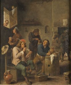 Interior of a Tavern by David Teniers the Younger