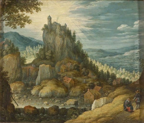 Landskap med borg - view 1