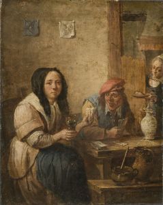 Kortspelare by David Teniers the Younger