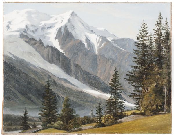 Vy mot Chamonix-Mont-Blanc - view 1
