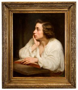 Young man distracted. Study