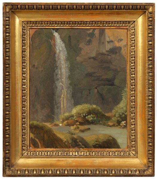 The Waterfall in Neptune's Grotto at Tivoli - view 1