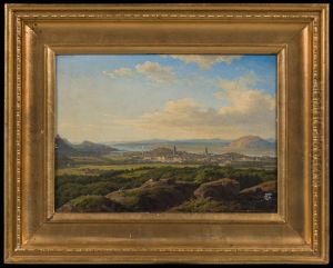 Gothenburg Seen From Orgryte by F.C. Kiaerskou