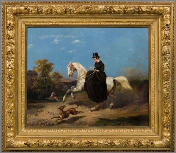 Portrait of a Riding Woman - view 1